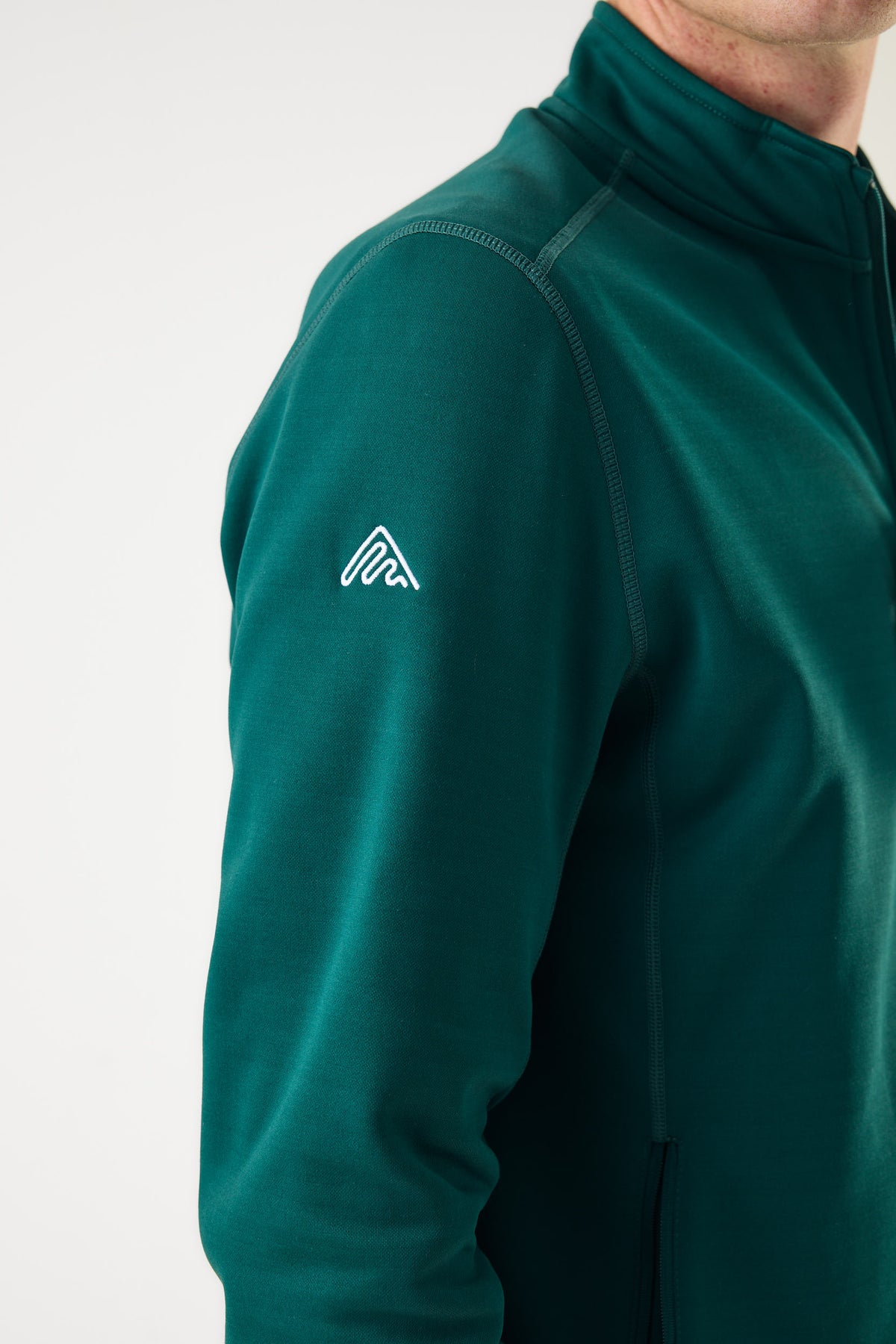 AR Fleece Forest Green | Heren