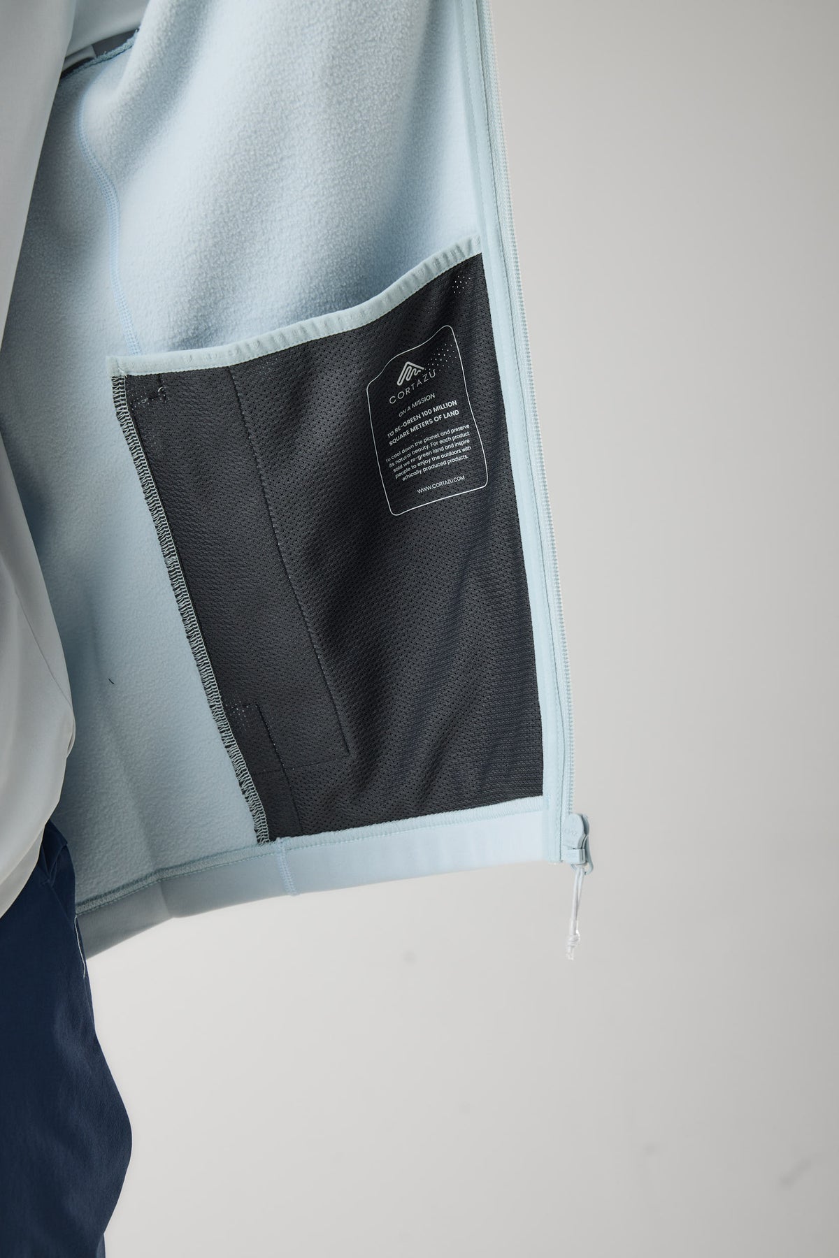 AR Fleece Glacierblauw | Heren