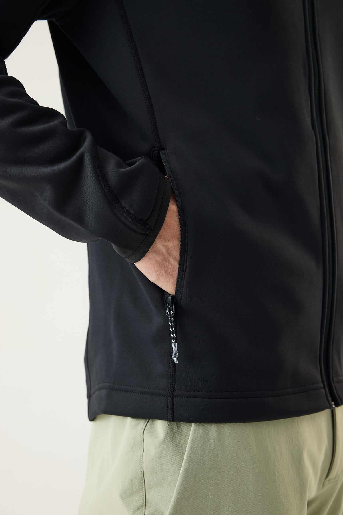 AR Fleece Zwart | Heren