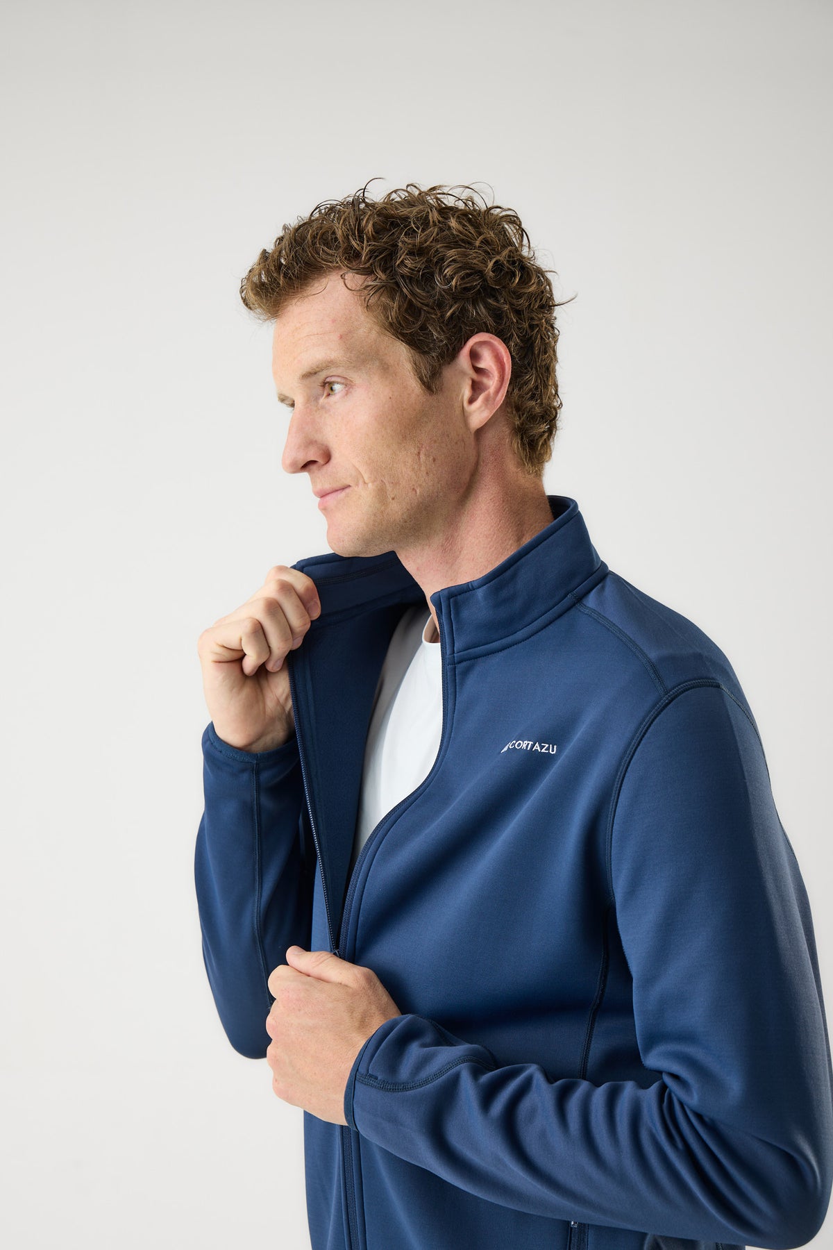 AR Fleece Donkerblauw | Heren