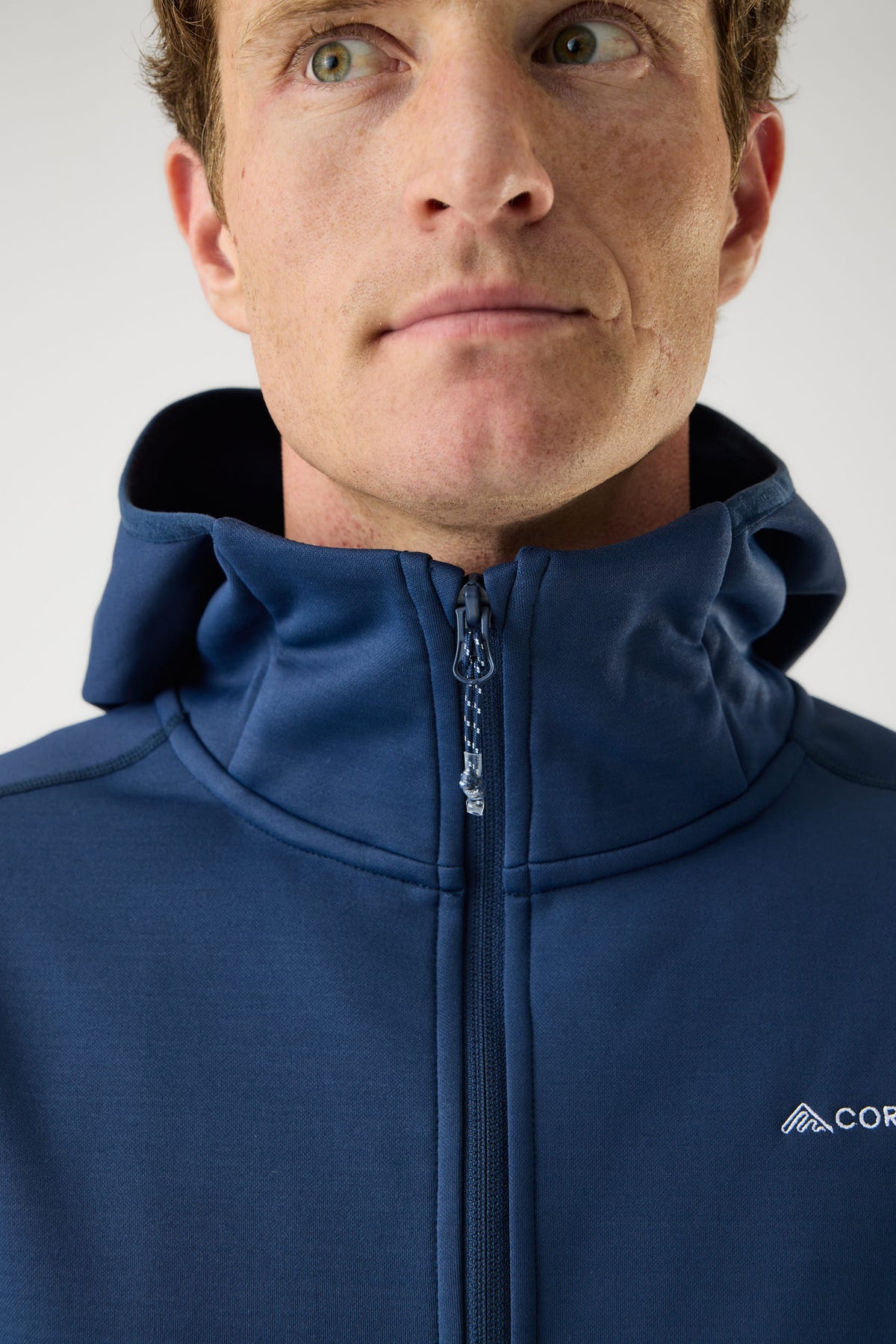 AR Fleece Hooded Donkerblauw | Heren