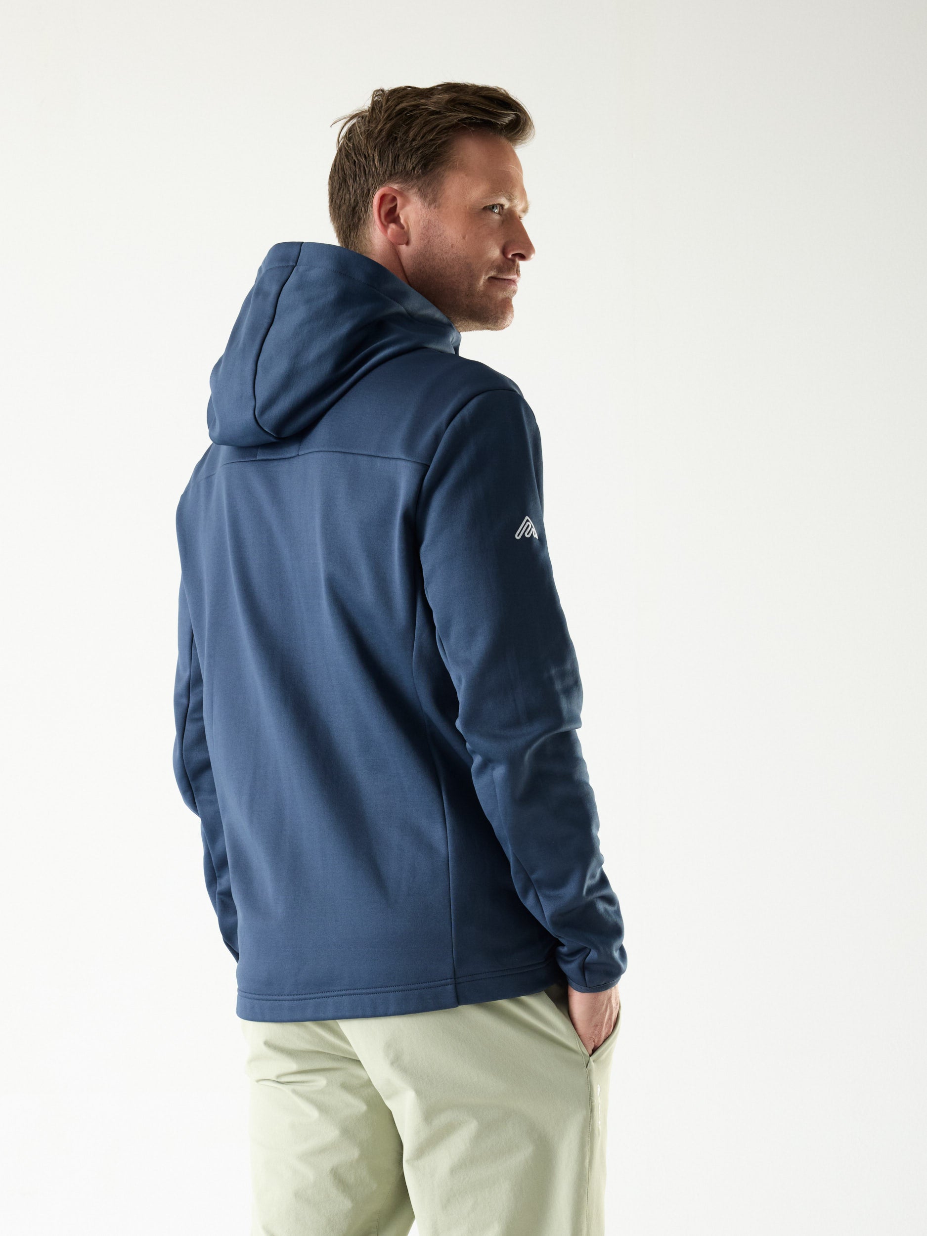 AR Fleece Hooded 10M Dark Blue | Men