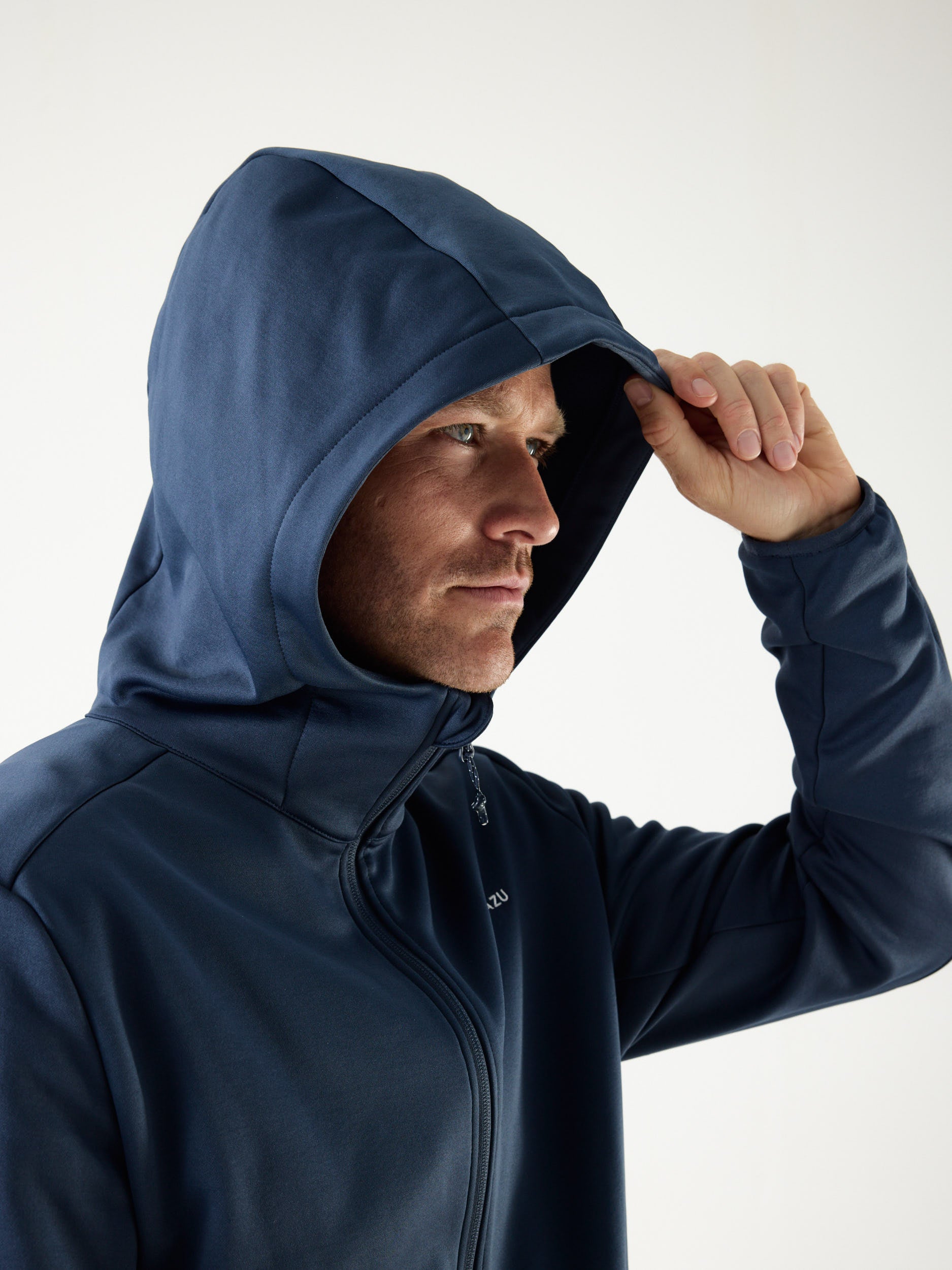AR Fleece Hooded 10M Dark Blue | Men