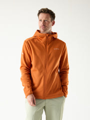AR Fleece Hooded 10M Burned Orange | Heren 