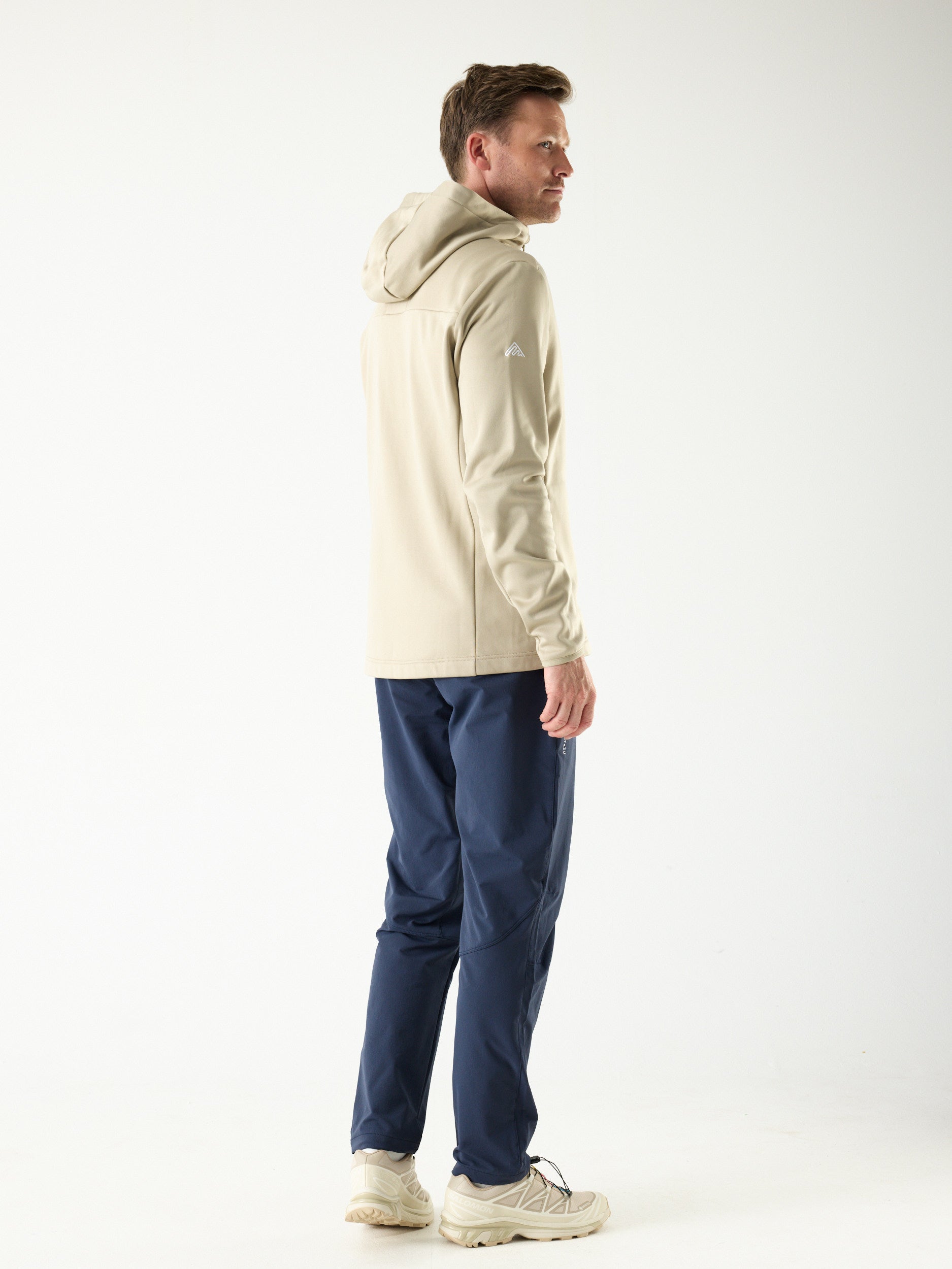 AR Fleece Hooded 10M Beige | Men