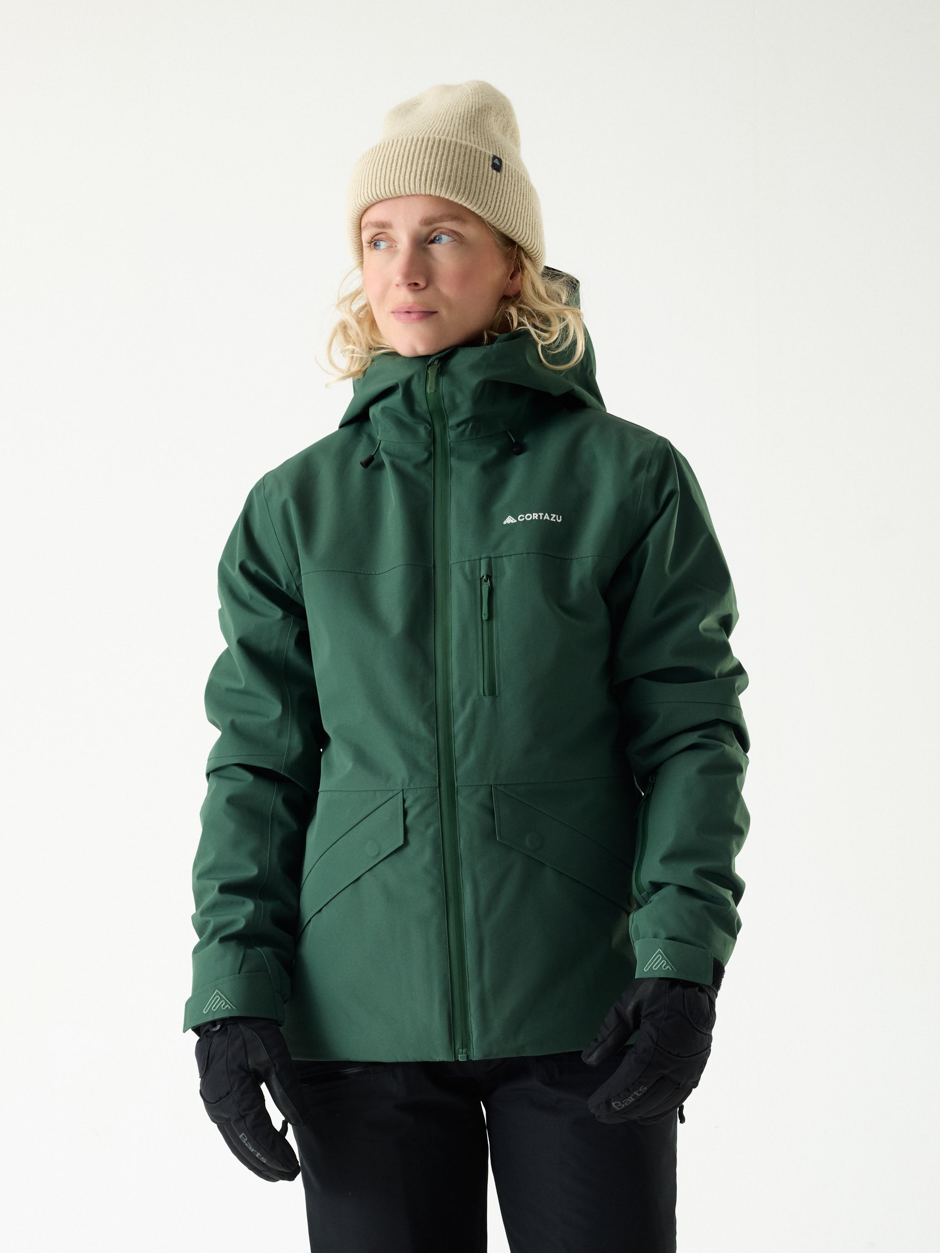 Nunatak INS Ski Jacket 10M Dark Green | Women