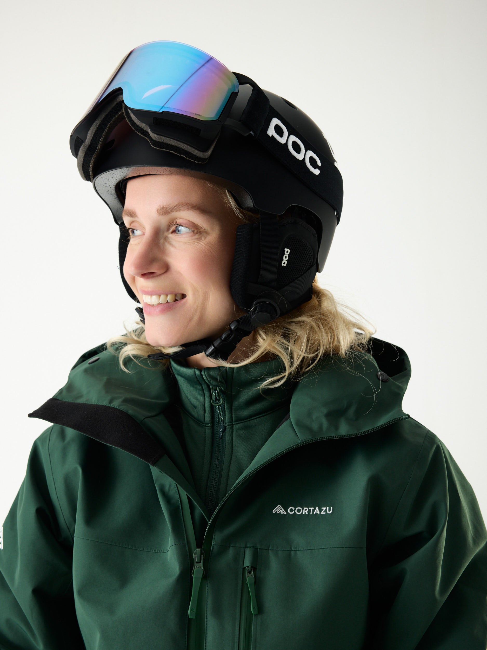 Nunatak INS Ski-jack 10M Donkergroen | Dames