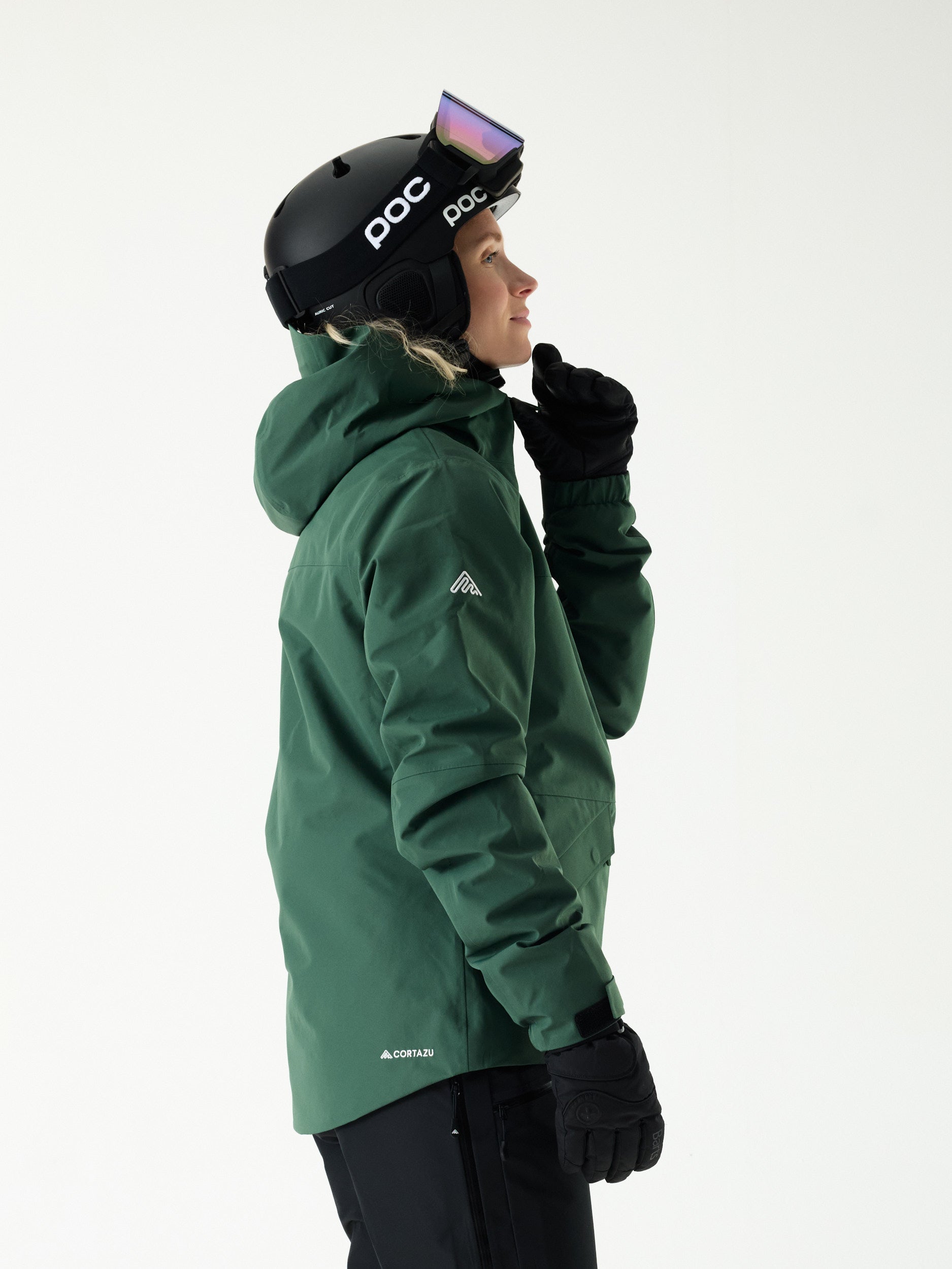 Nunatak INS Ski Jacket 10M Dark Green | Women