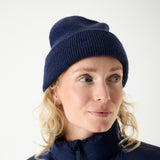 Beanie 10M Donkerblauw