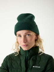 Beanie 10M Donkergroen