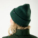 Beanie 10M Donkergroen