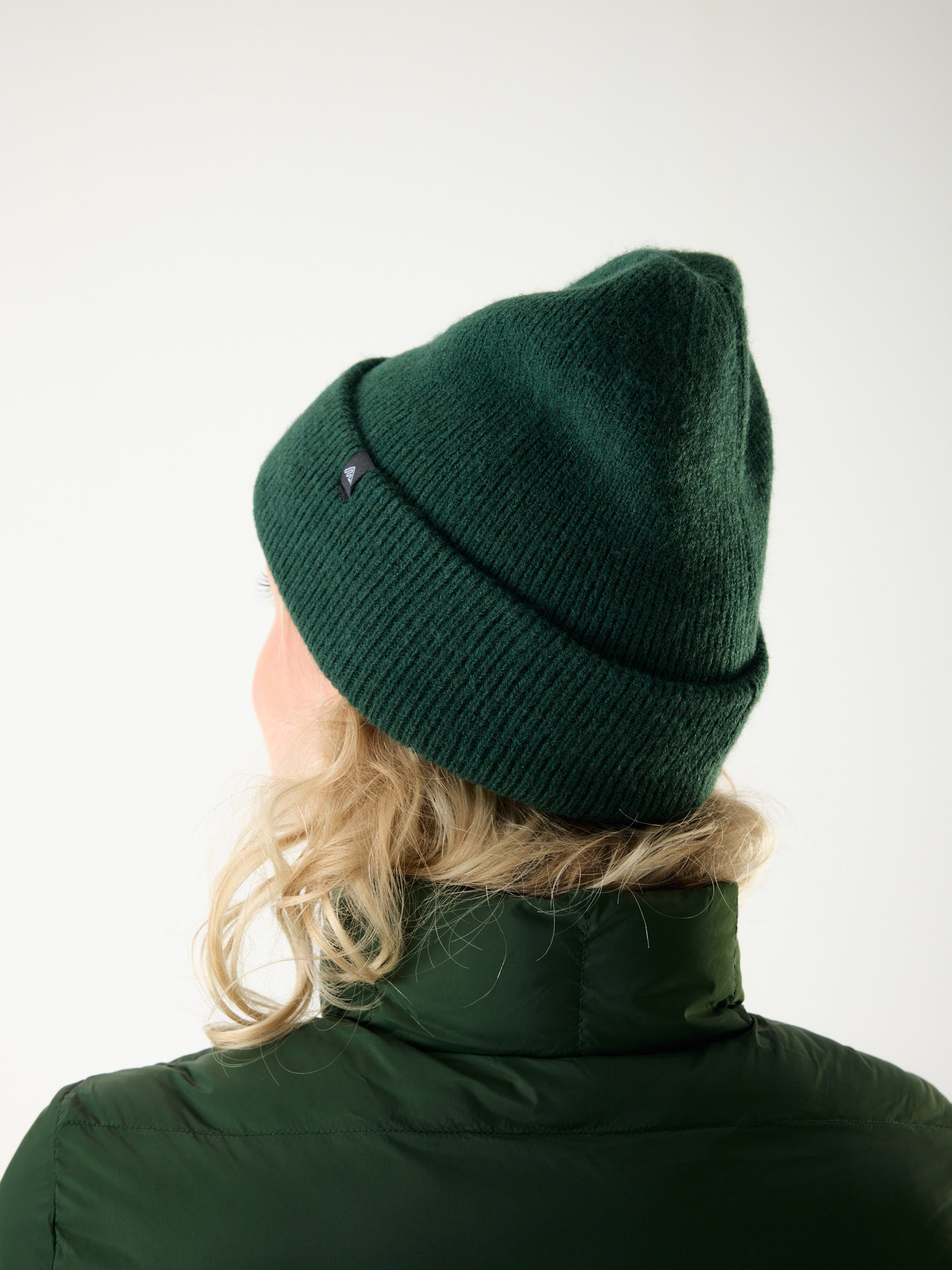Beanie 10M Donkergroen