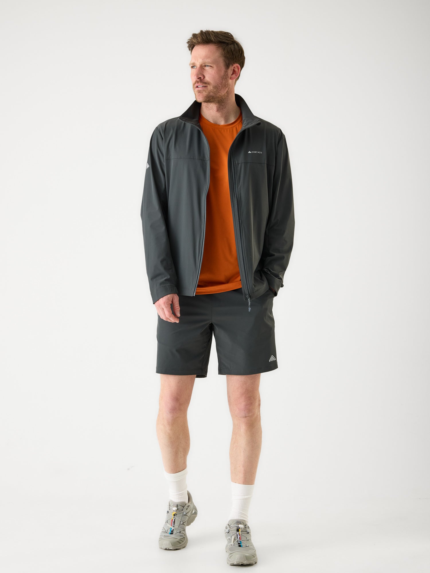 AR Active Softshell Jacket Dark Grey | Men