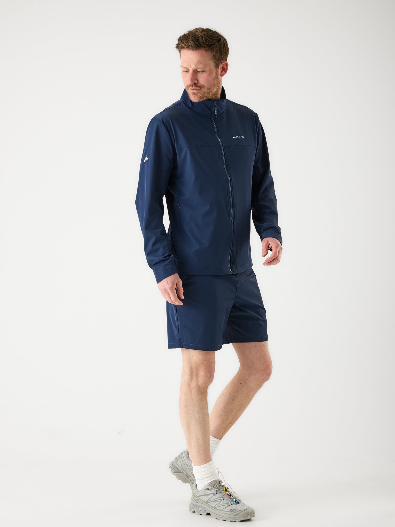 AR Active Softshell Jacket Dark Blue | Men