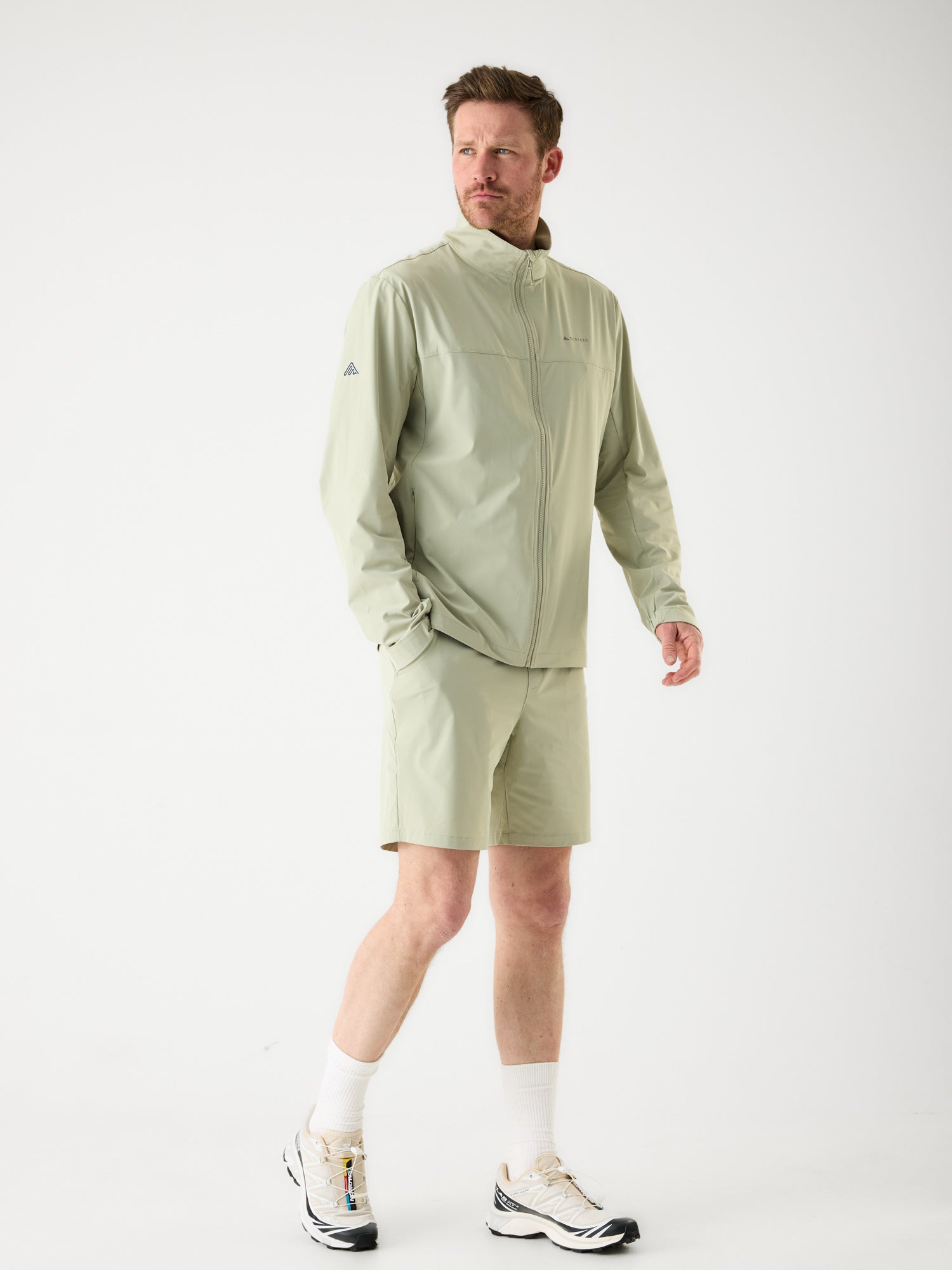 AR Active Shorts Khaki | Heren