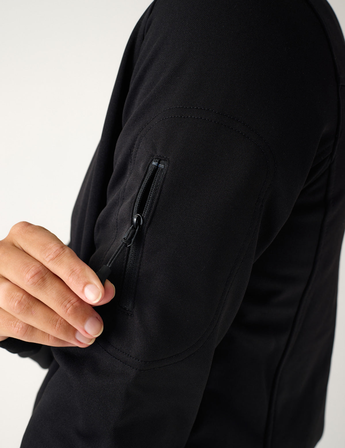AR Fleece Zwart | Dames