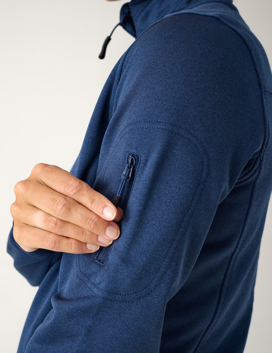 AR Fleece Donkerblauw | Dames