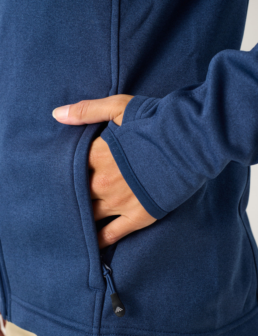 AR Fleece Donkerblauw | Dames