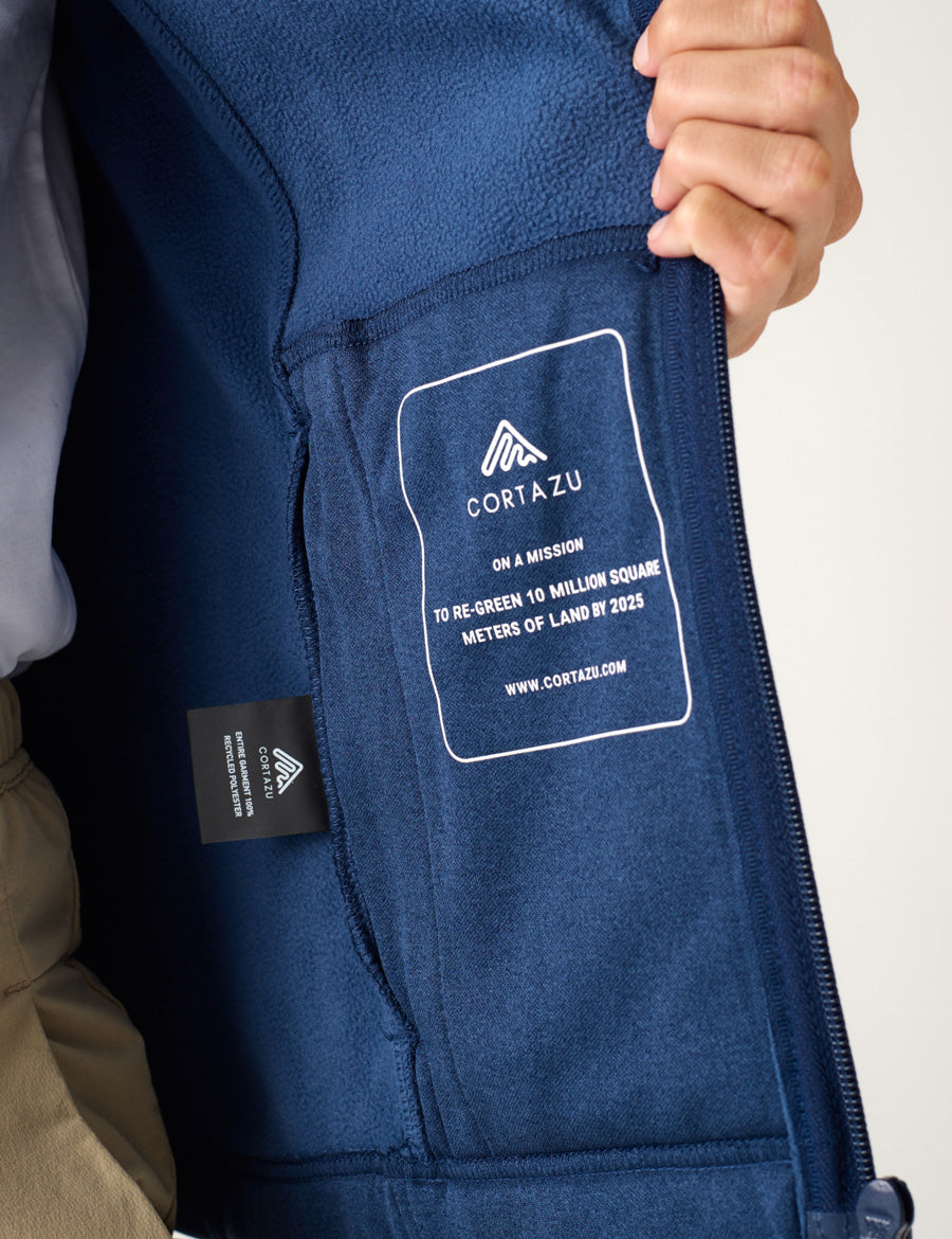 AR Fleece Donkerblauw | Dames