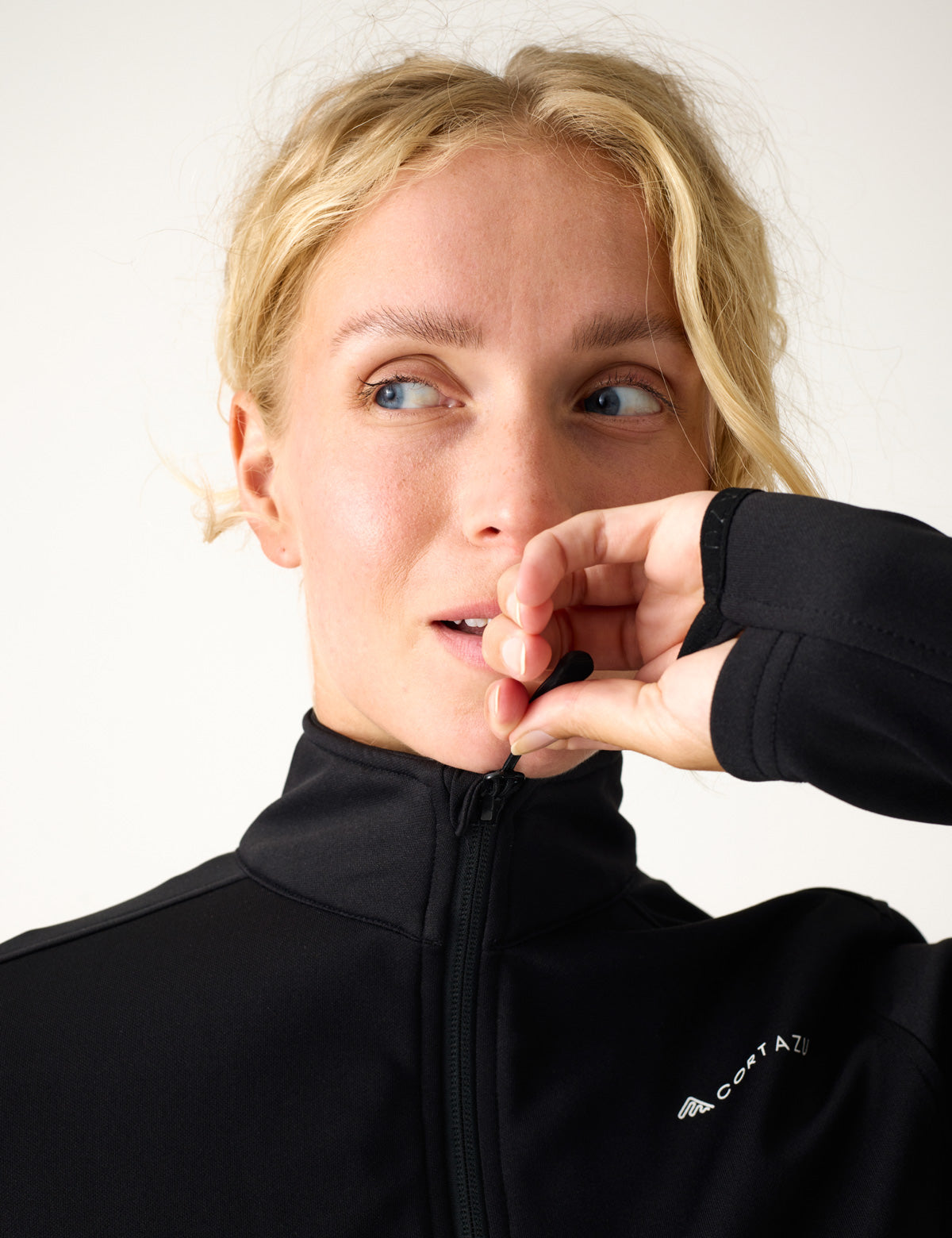 AR Fleece Zwart | Dames