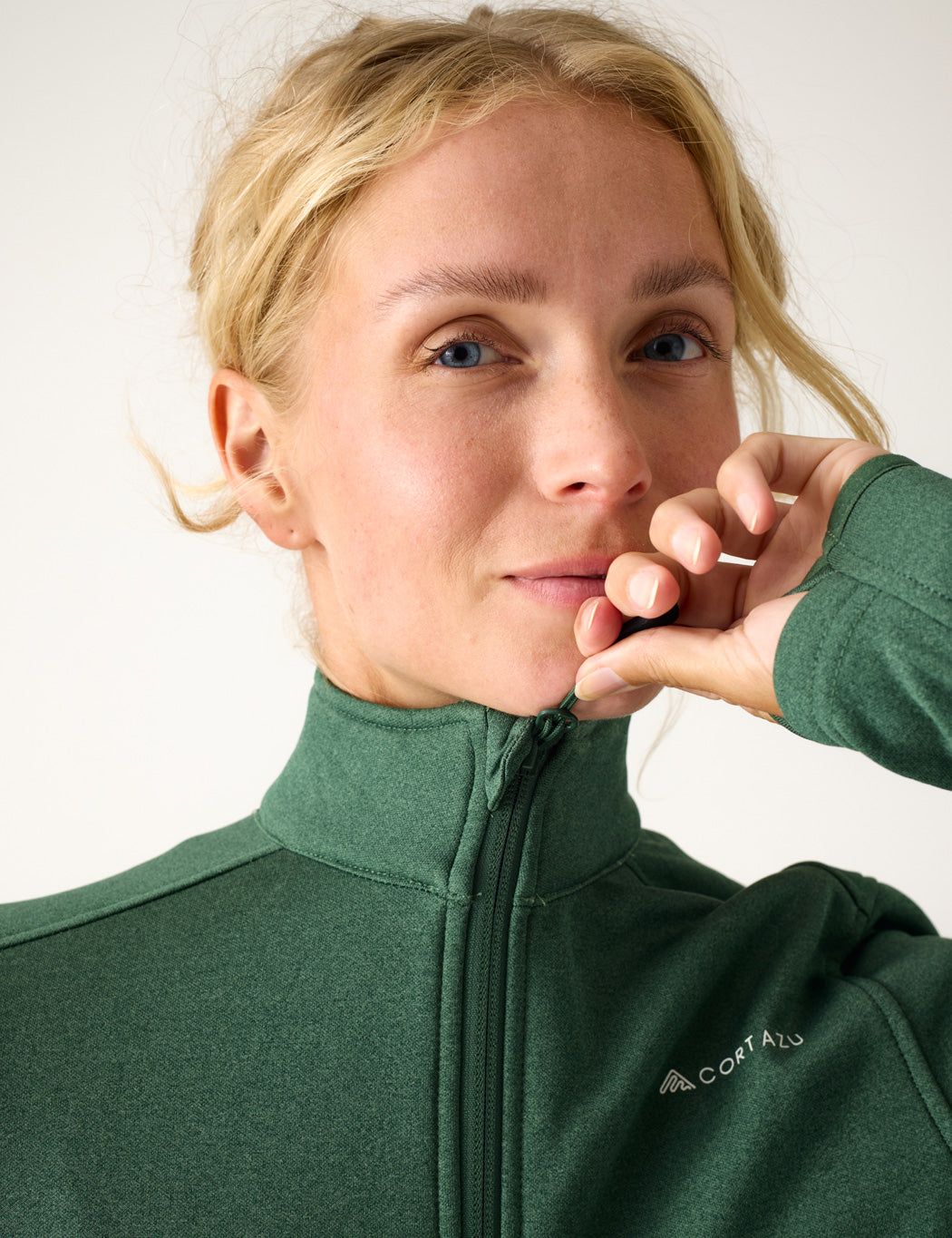 AR Fleece Dark Green | Women