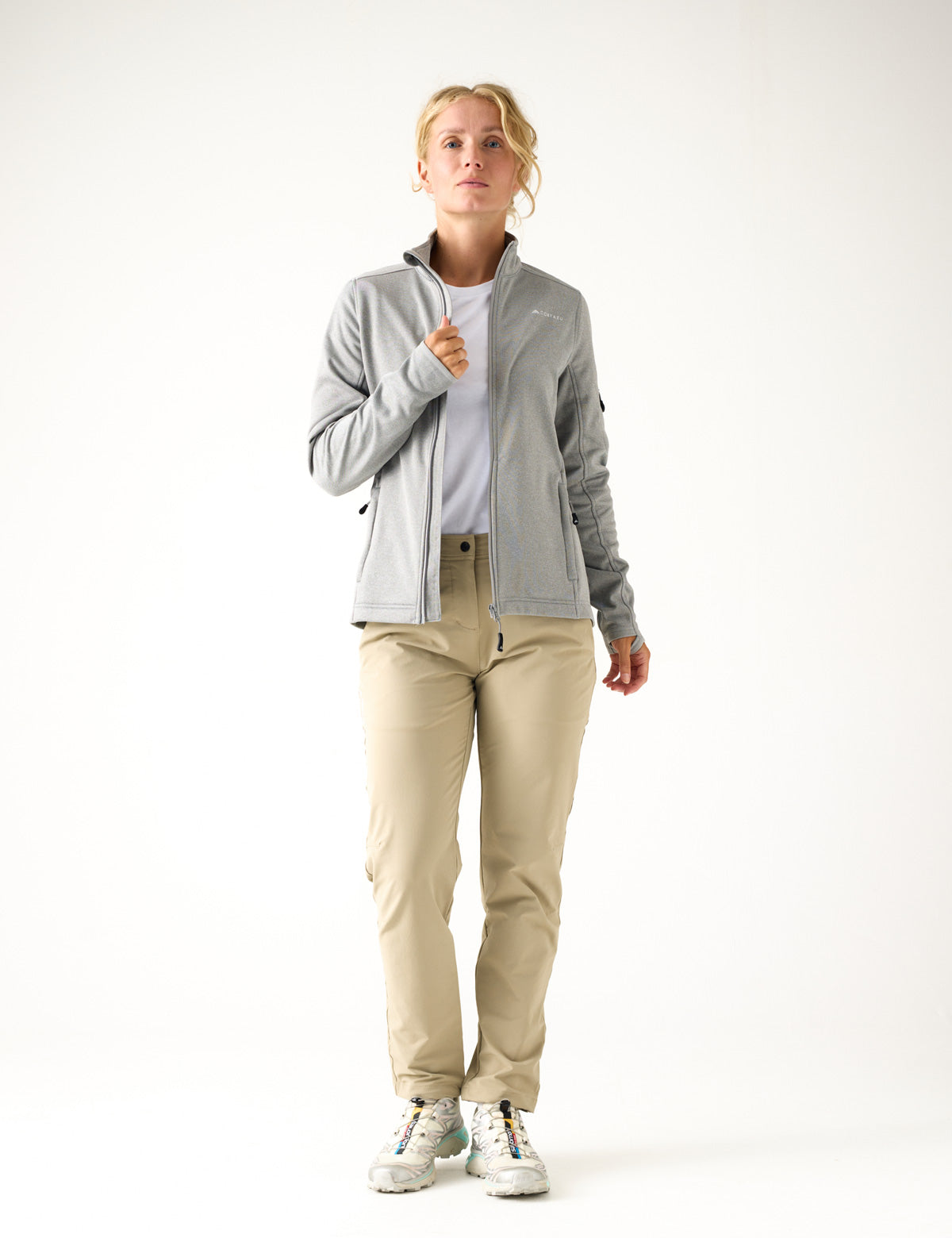 AR Fleece Grijs | Dames