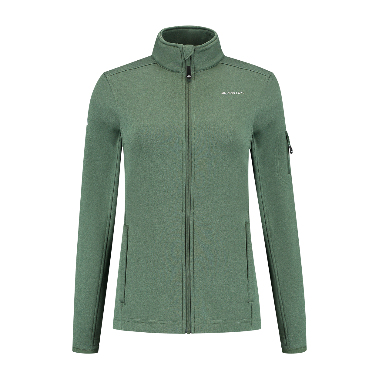 Fleece jacket AR Dark Green | Womens