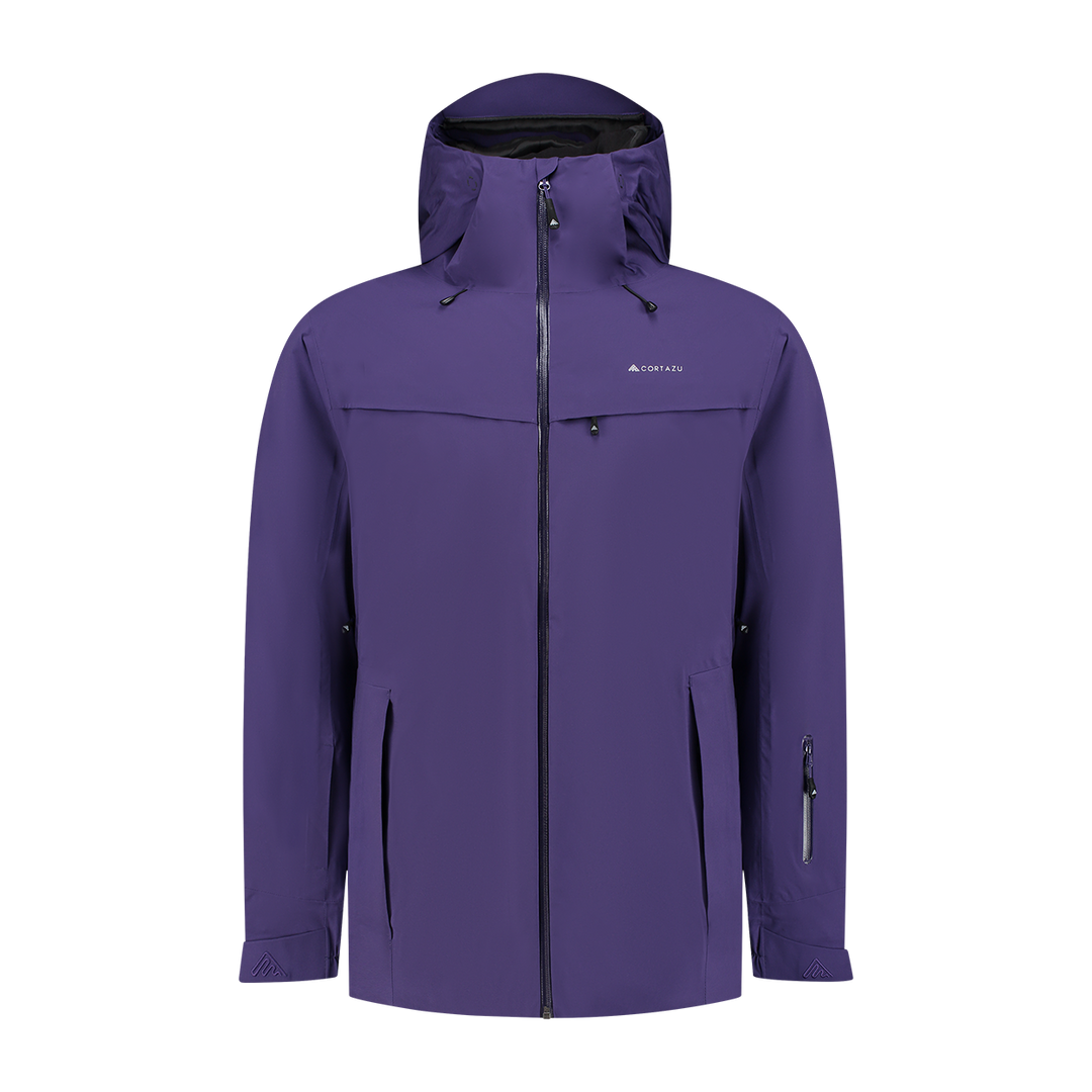 Insulated Hard Shell Jacket Purple Men Cortazu