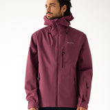 AW Hardshell Jacket 7M Burgundy | Men