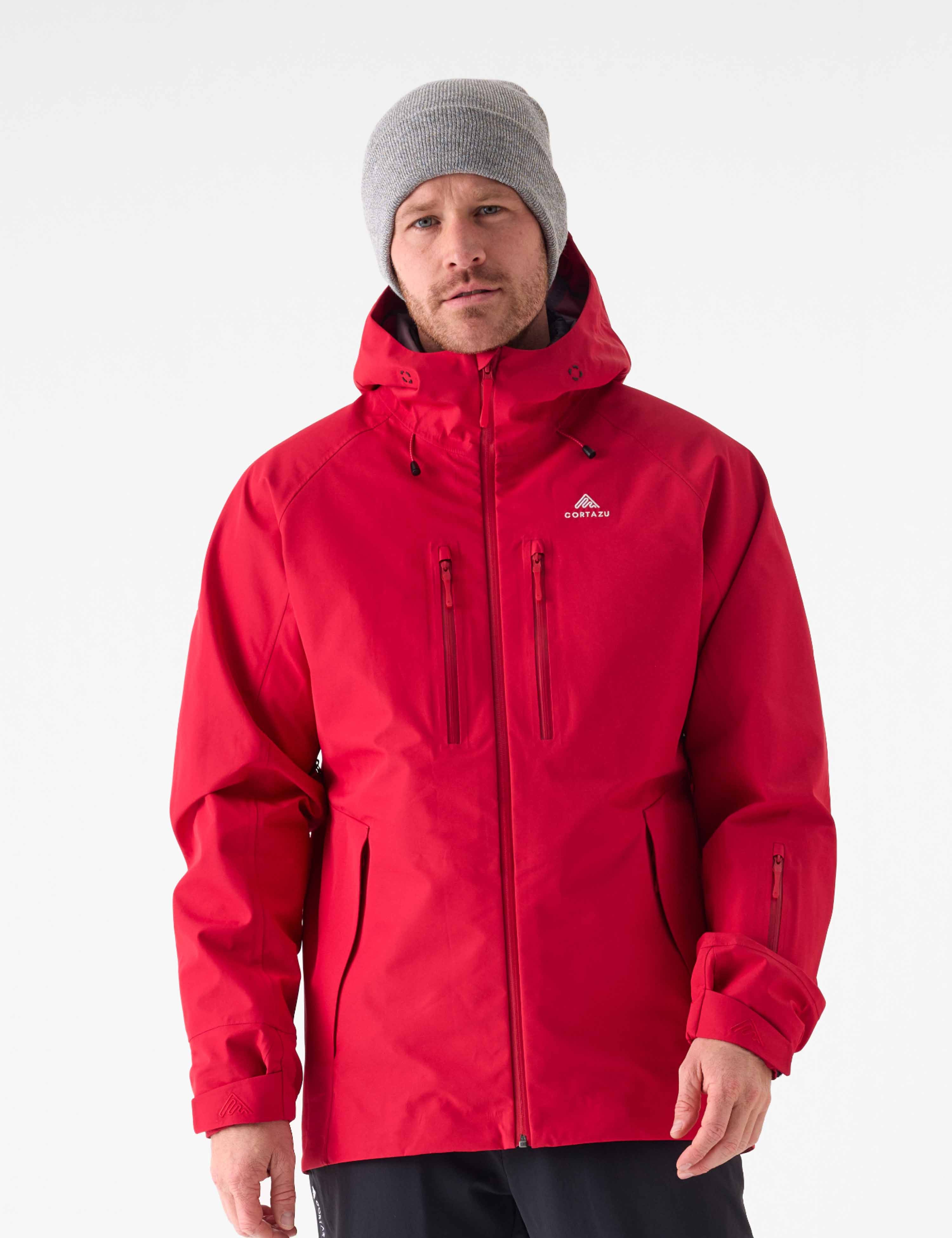 Mountain Hardshell Jacket 7M Red | Men – Cortazu
