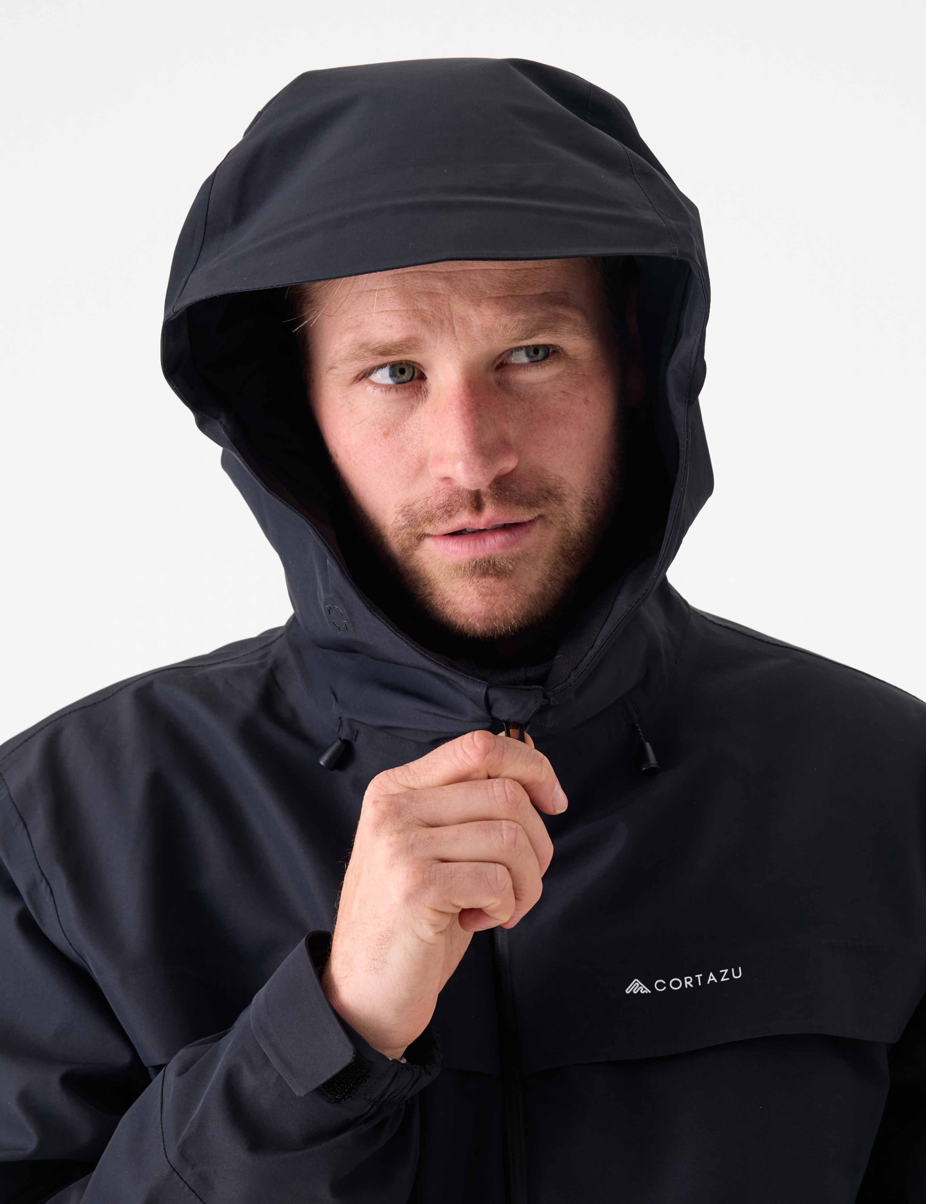 Delta INS Hardshell Jacket 7M Black | Men – Cortazu