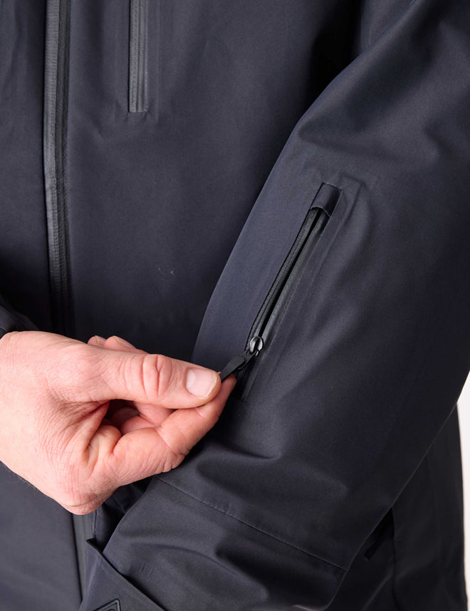Mountain Hardshell Jacket 7M Black | Men – Cortazu