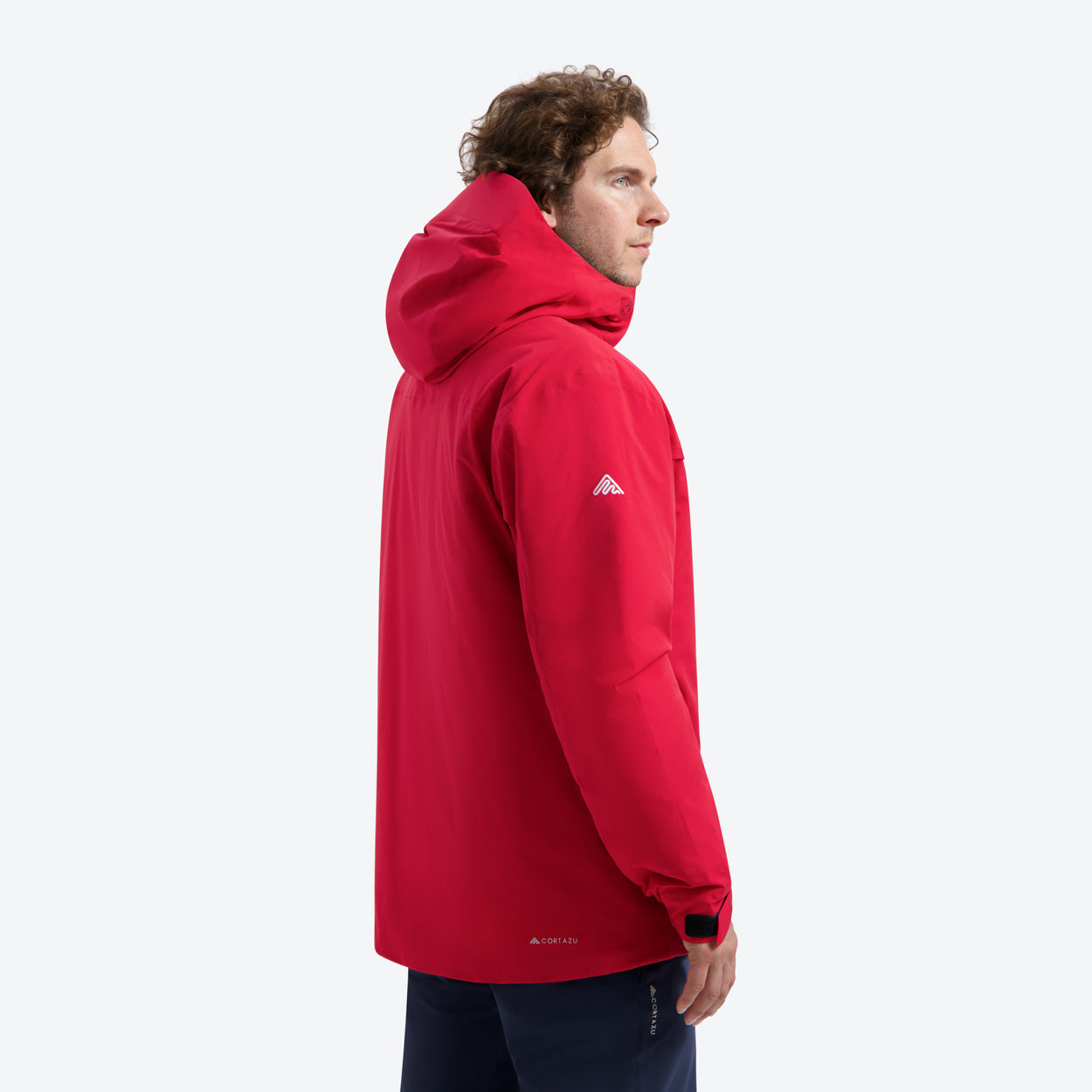 Insulated Hardshell Jacket Chili Red | Men – Cortazu