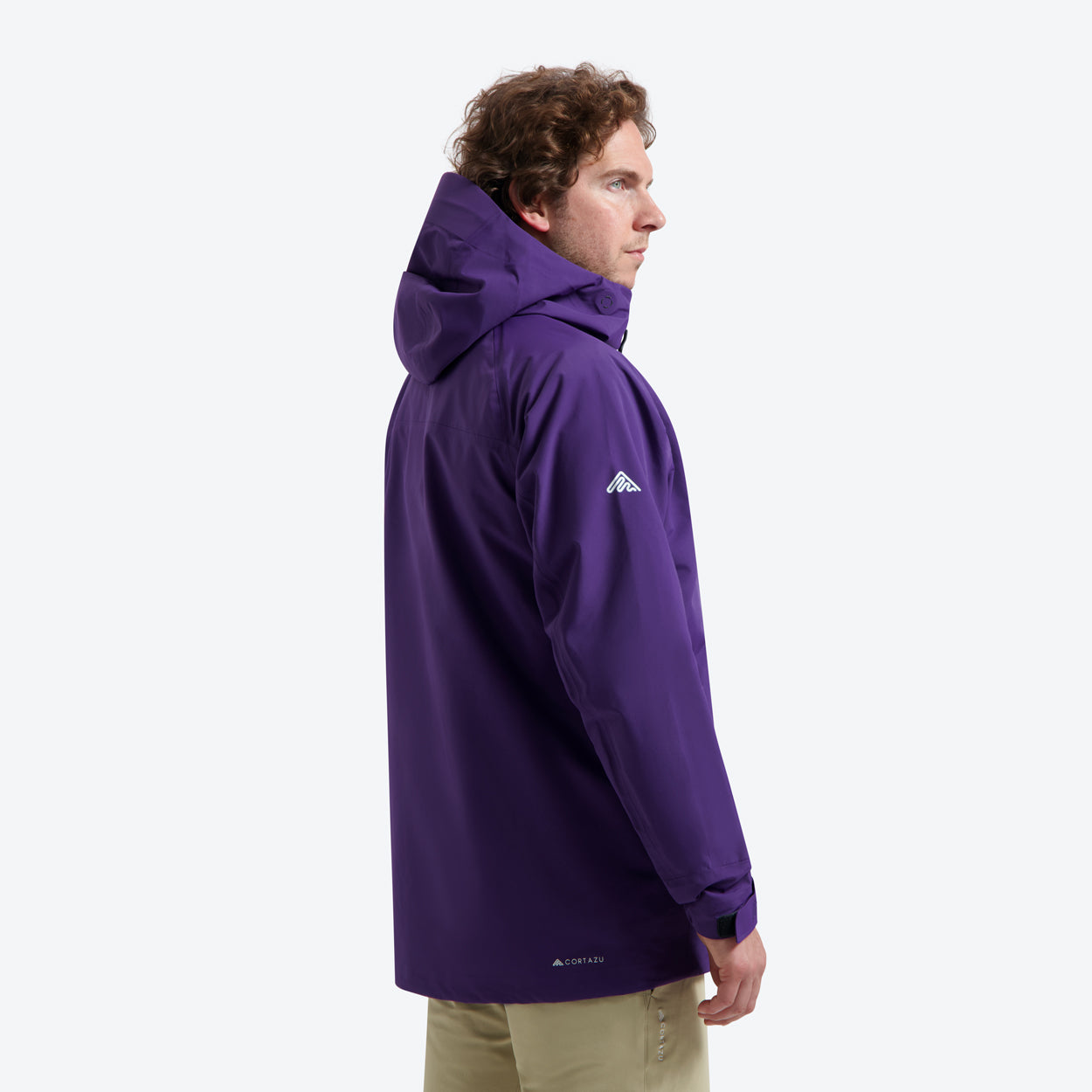 Mens purple hotsell rain jacket