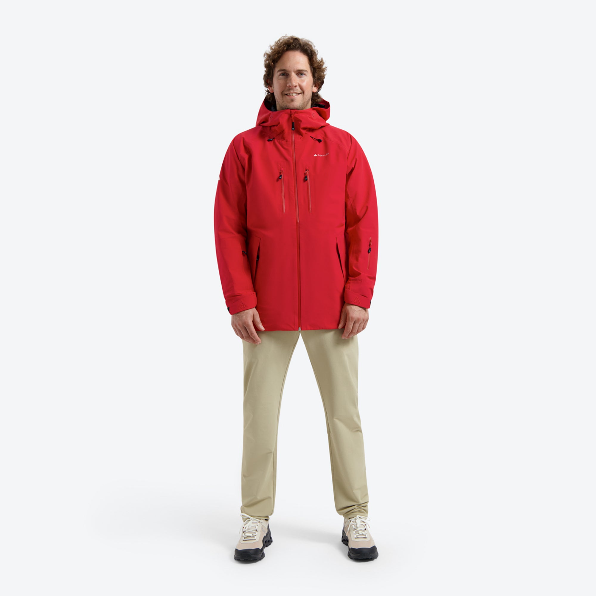 Mountain Hardshell Jacket Chili Red | Mens – Cortazu Mountain Hardshell Jacket Chili Red | Mens – Cortazu
