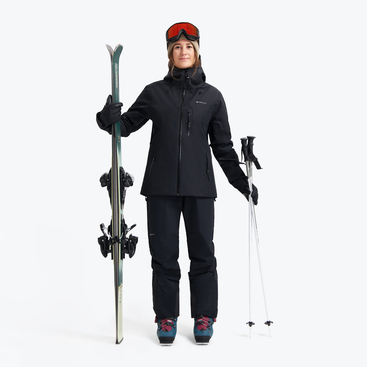 Insulated All weather Ski Pants Black | Women