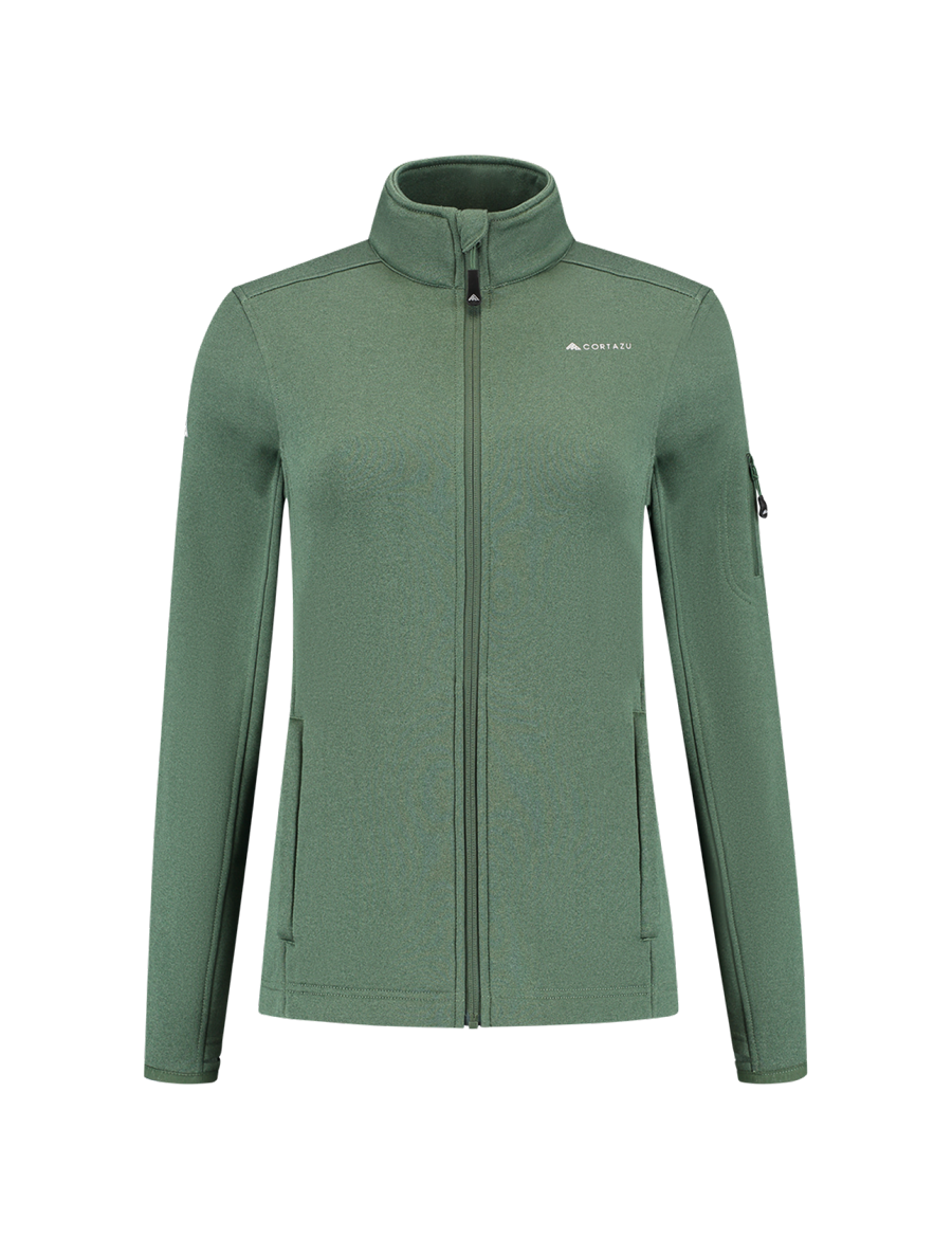 AR Fleece Dark Green | Women