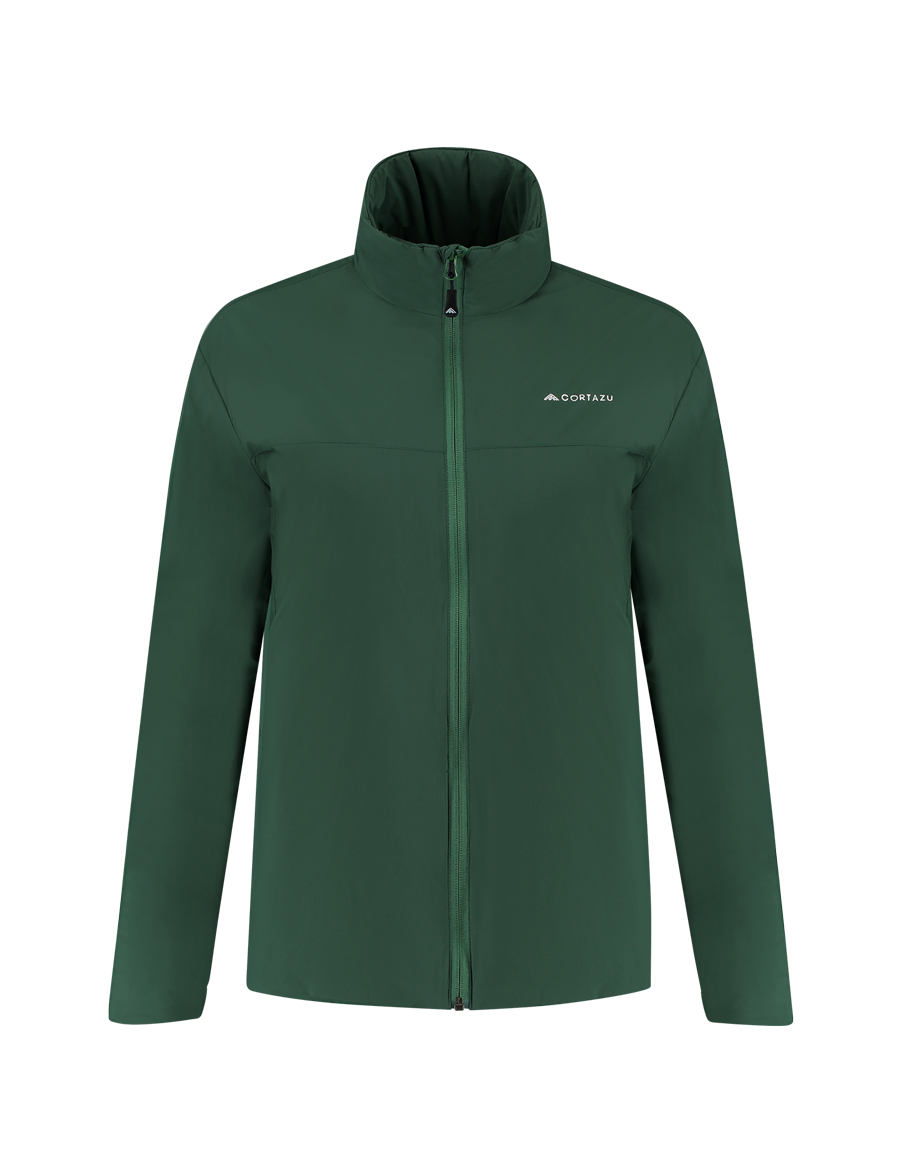 All weather Mid-layer Jacket Dark Green | Women