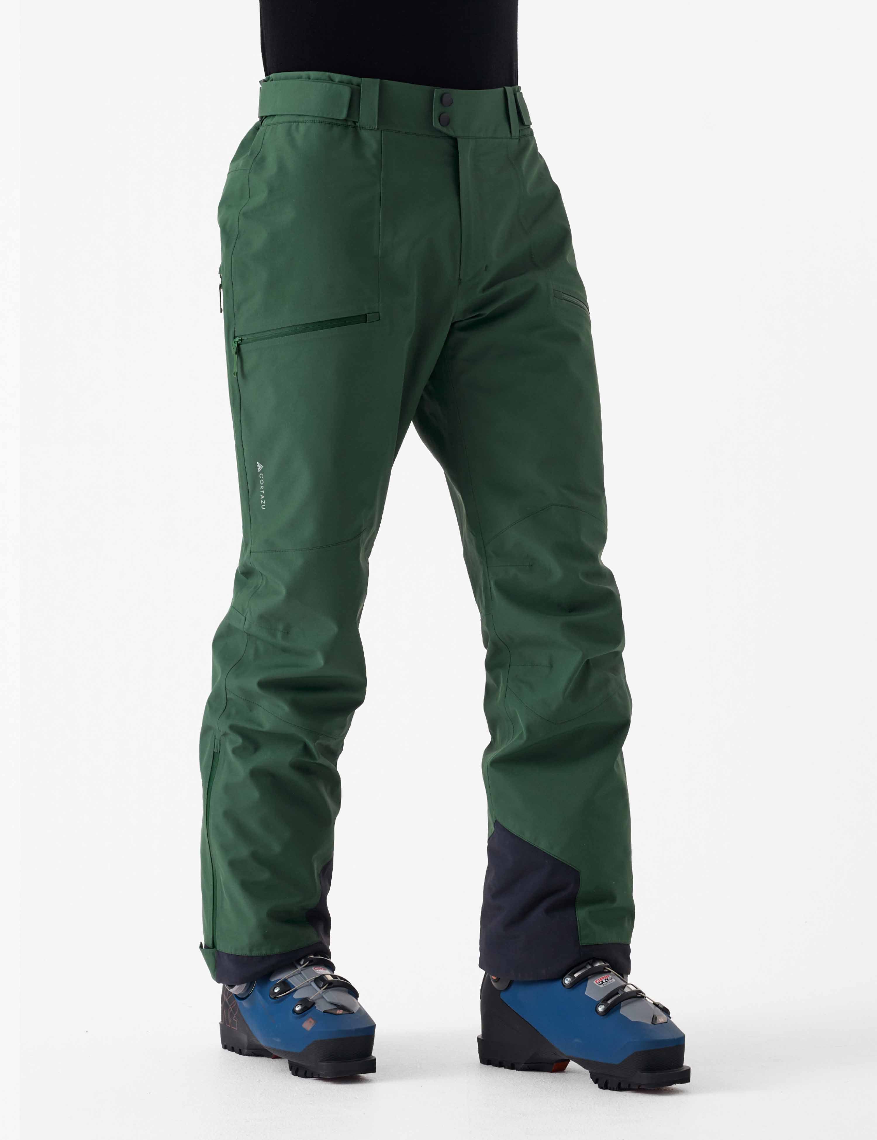 Mountain Ski Pants 7M Dark Green