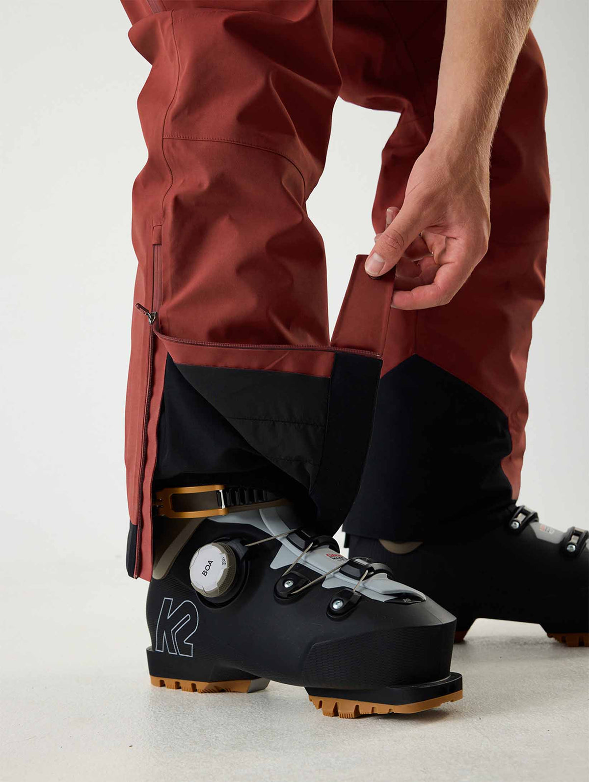 Nunatak INS Ski Pants Russet Red | Men