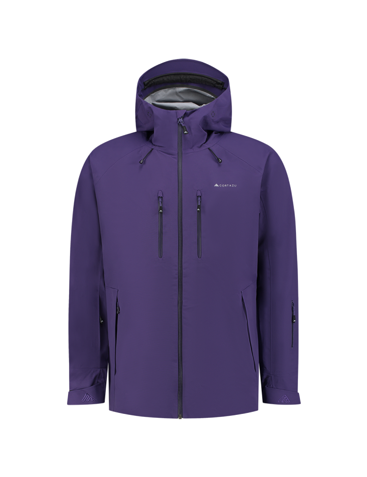 Mountain Hardshell Jacket Purple | Mens – Cortazu