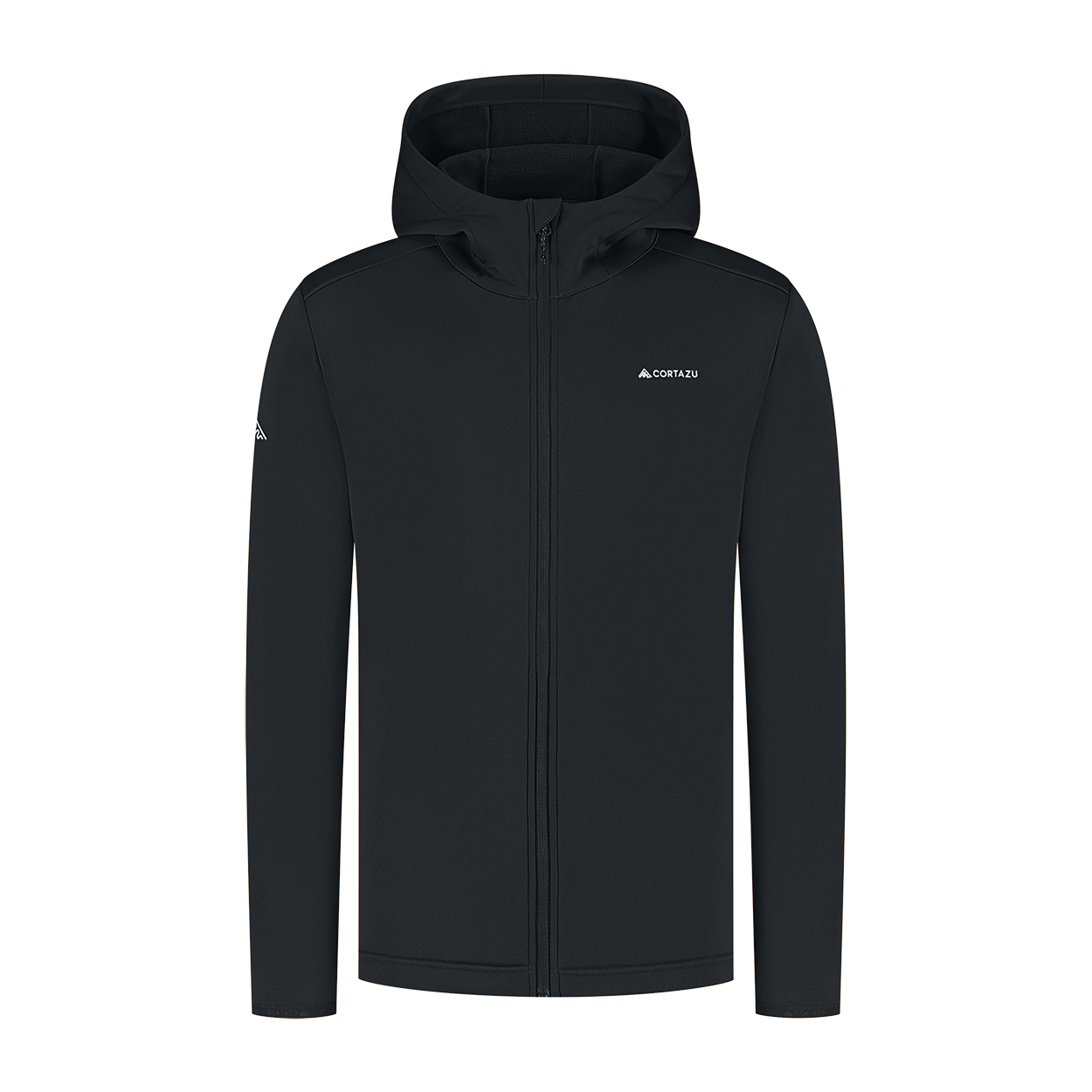 AR Fleece Hooded 10M Zwart | Heren 