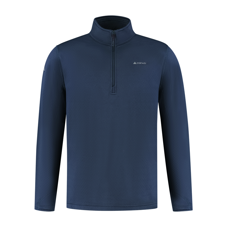 AR Lightweight Fleece Half-Zip 10M Dark Blue | Men