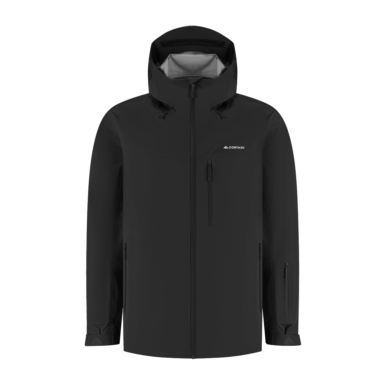 AW Hardshell Jas 10M Zwart | Heren 