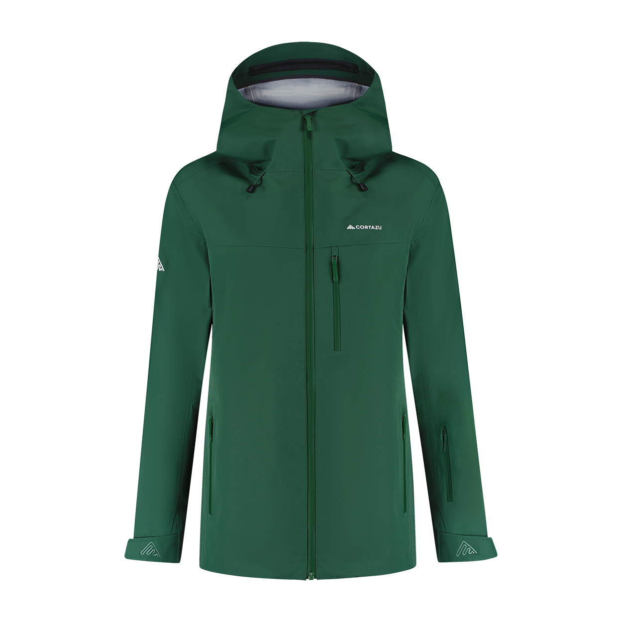 AW Hardshell Jacket 10M Dark Green | Women
