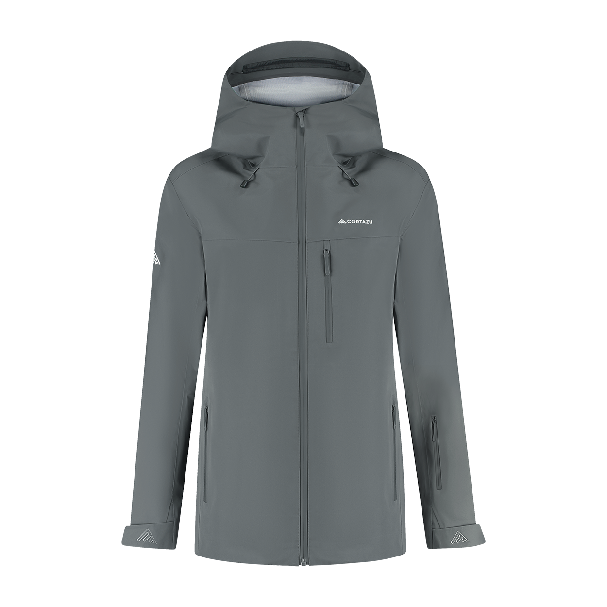 AW Hardshell Jacket 10M Mid Grey | Women