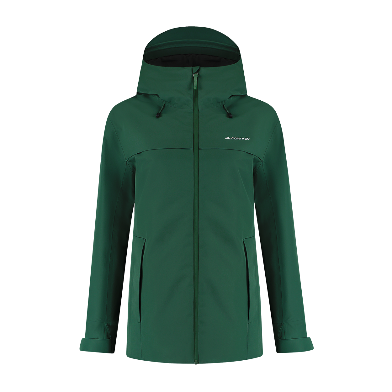 Delta INS Hardshell Jacket 10M Donkergroen | Dames 