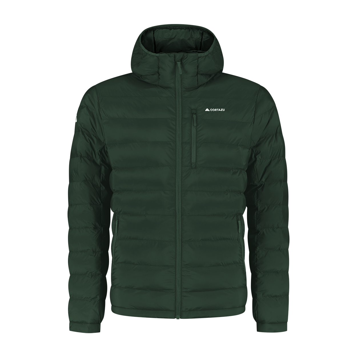 Mountain INS Hooded Jacket 10M Donkergroen | Heren