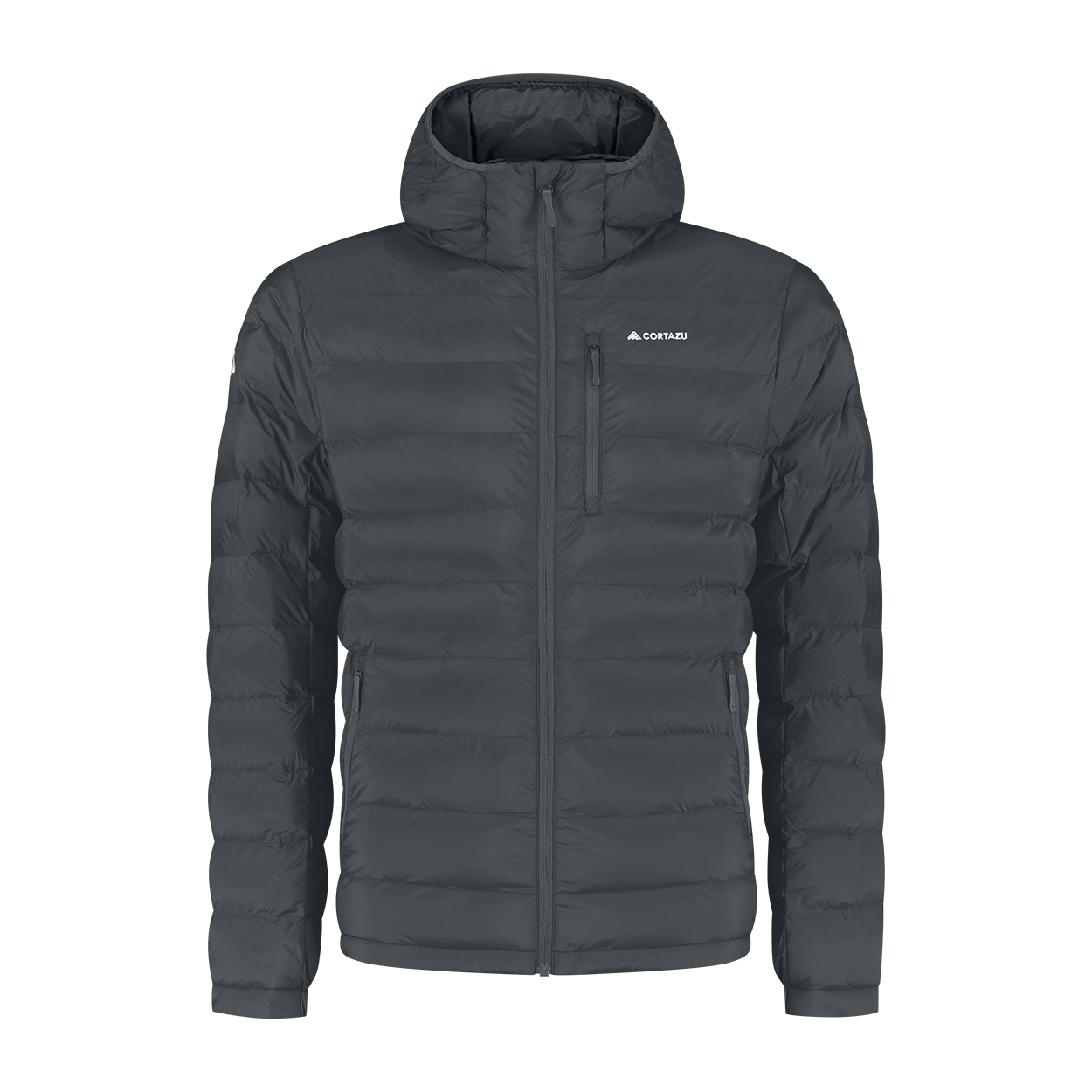 Mountain INS Hooded Jacket 10M Mid Grey | Heren