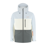 Nunatak INS Ski Jacket 10M Glacier Blue-Kitt-Mid Grey | Men
